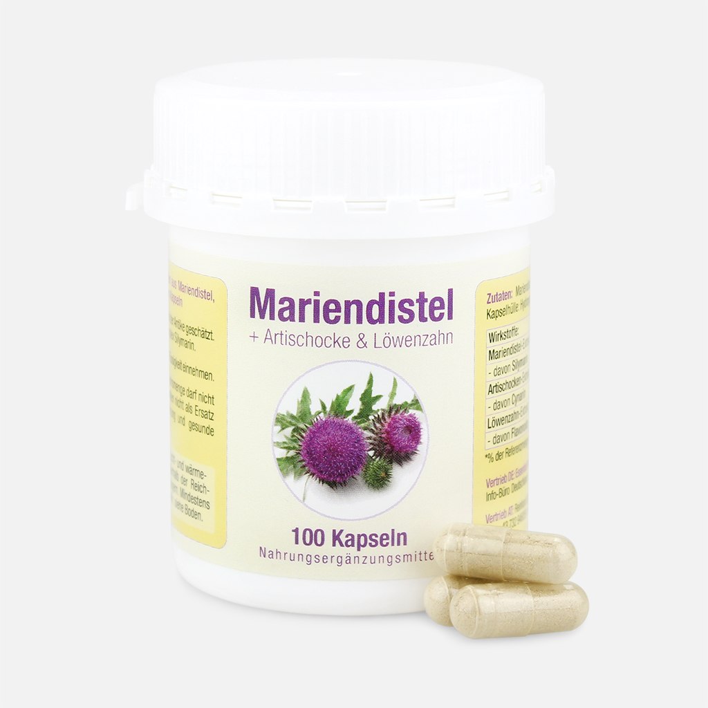 Mariendistel, 100 Kapseln