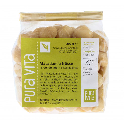 Macadamianusskerne Bio