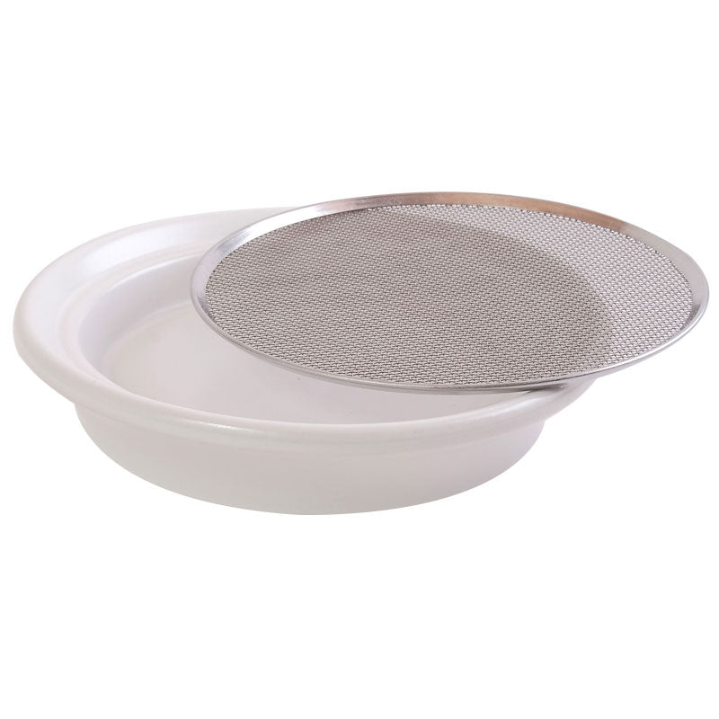 Kresseschale mit Edelstahlsieb; 16 cm