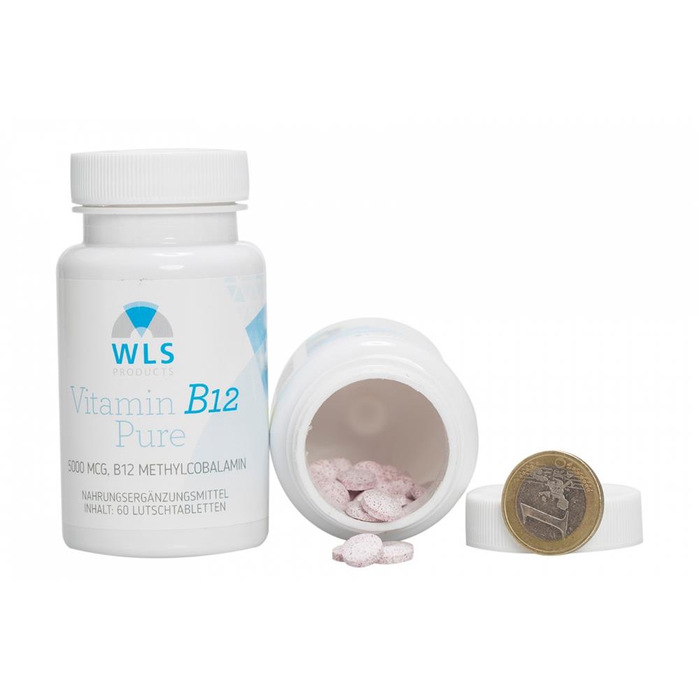 Vitamin B12 Methylcobalamin 5.000 ug hochdosiert, 100 Lutschtabletten