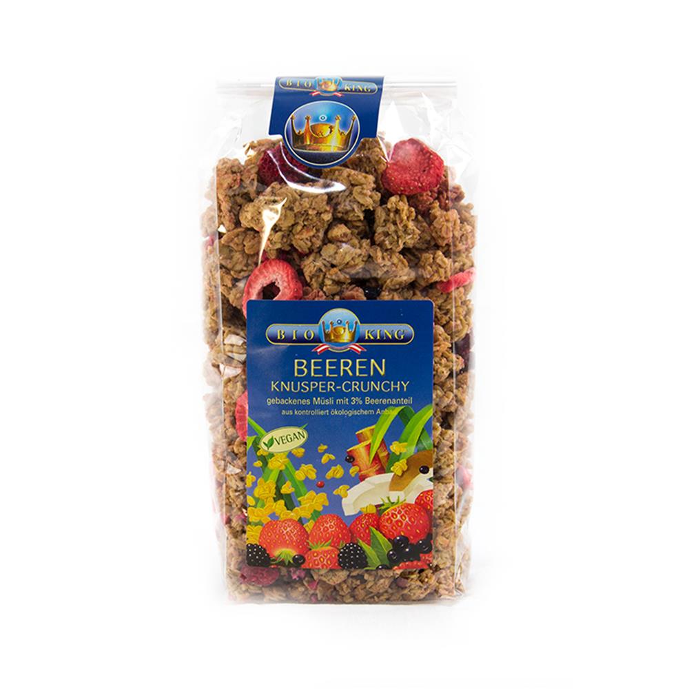 Crunchy Beeren Bio, 375 g