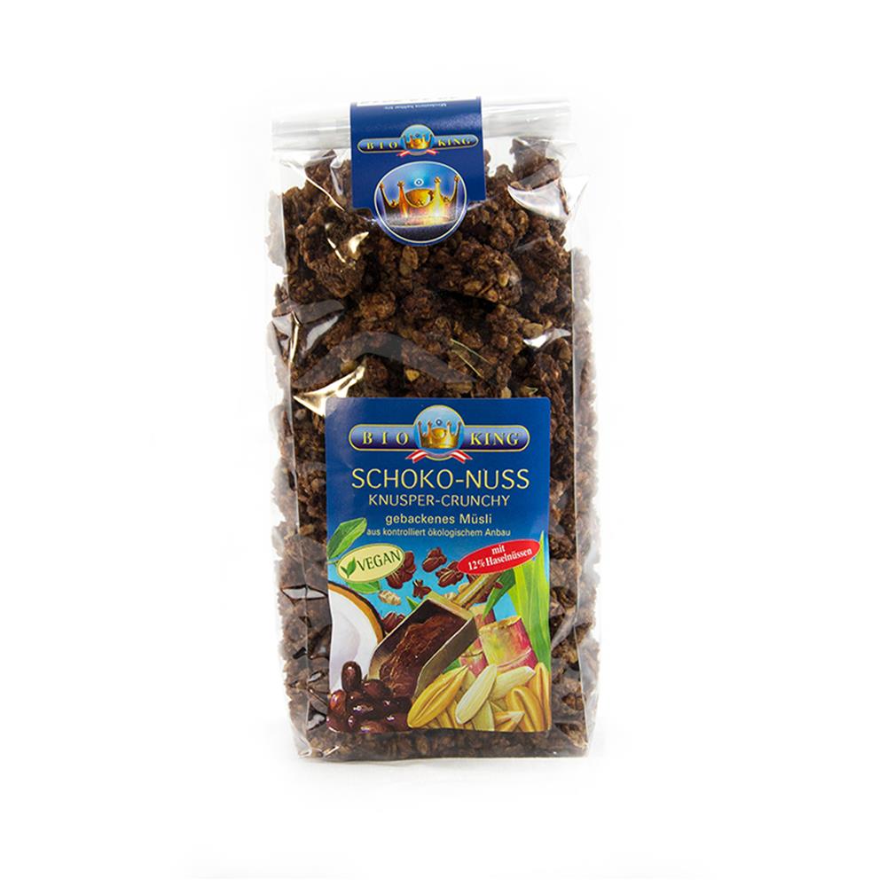 Crunchy Schoko Bio, 375 g