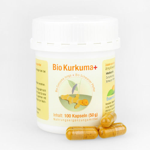 Kurkuma Kapseln Bio