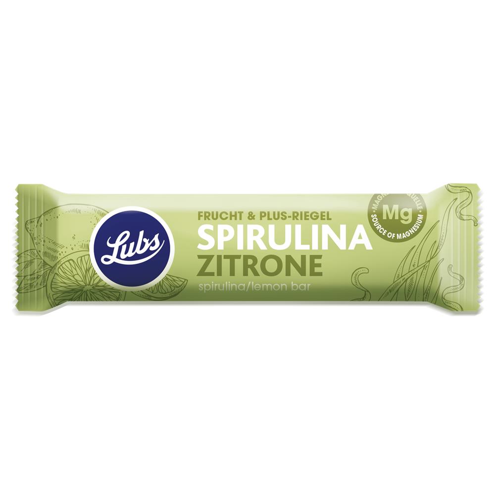 Spirulina Zitrone Riegel, 40 g