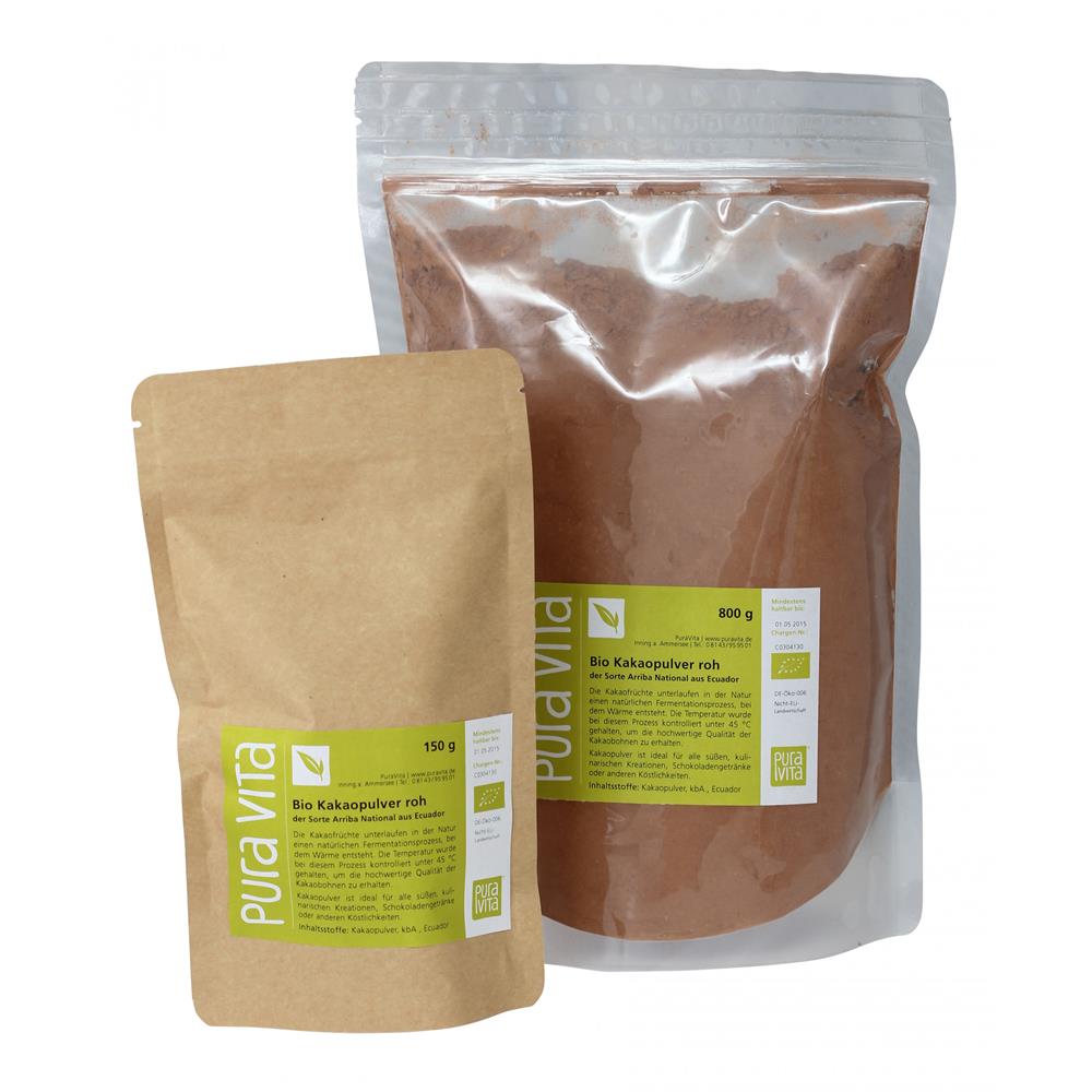 Kakaopulver Rohkost Bio