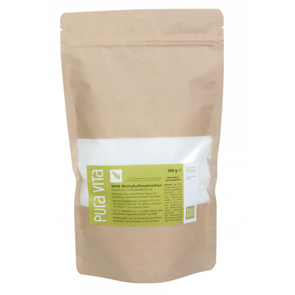 MSM-organischer Schwefel