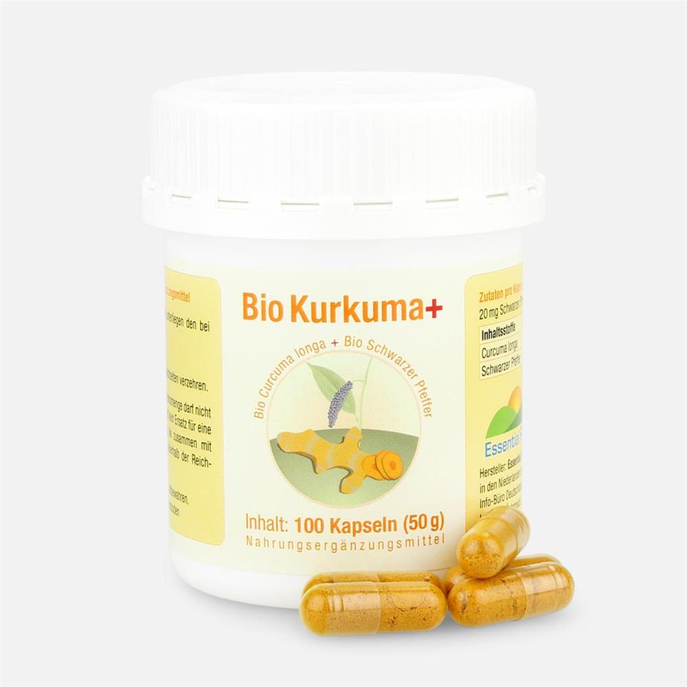 Kurkuma Kapseln Bio