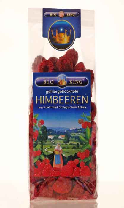 Himbeeren gefriergetrocknet Bio