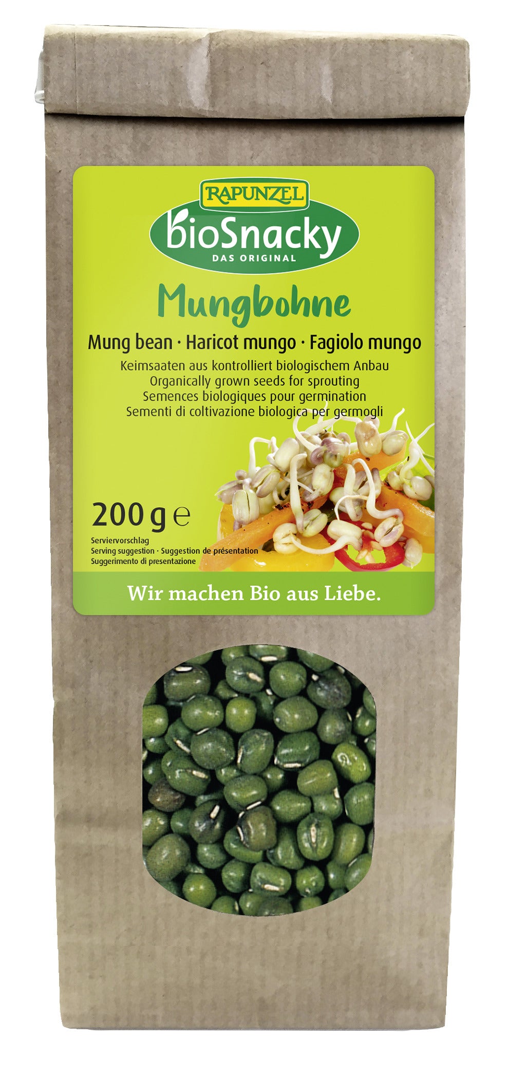 Mungbohnen Bio, 200 g