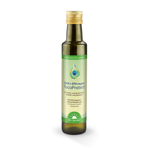Omega 3 DHA+EPA vegan Öl TocoProtect