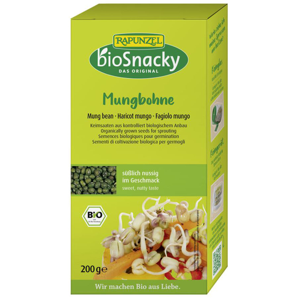 Mungbohnen Bio, 200 g
