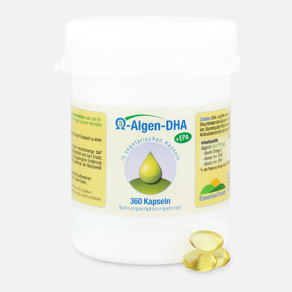 Omega-3-Algen-DHA + EPA