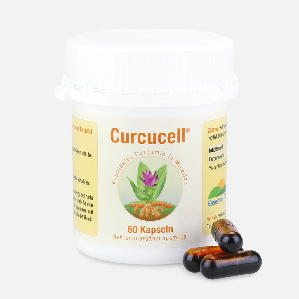 Curcucell (Curcumin) Curcuma-Extrakt 60 Kapseln