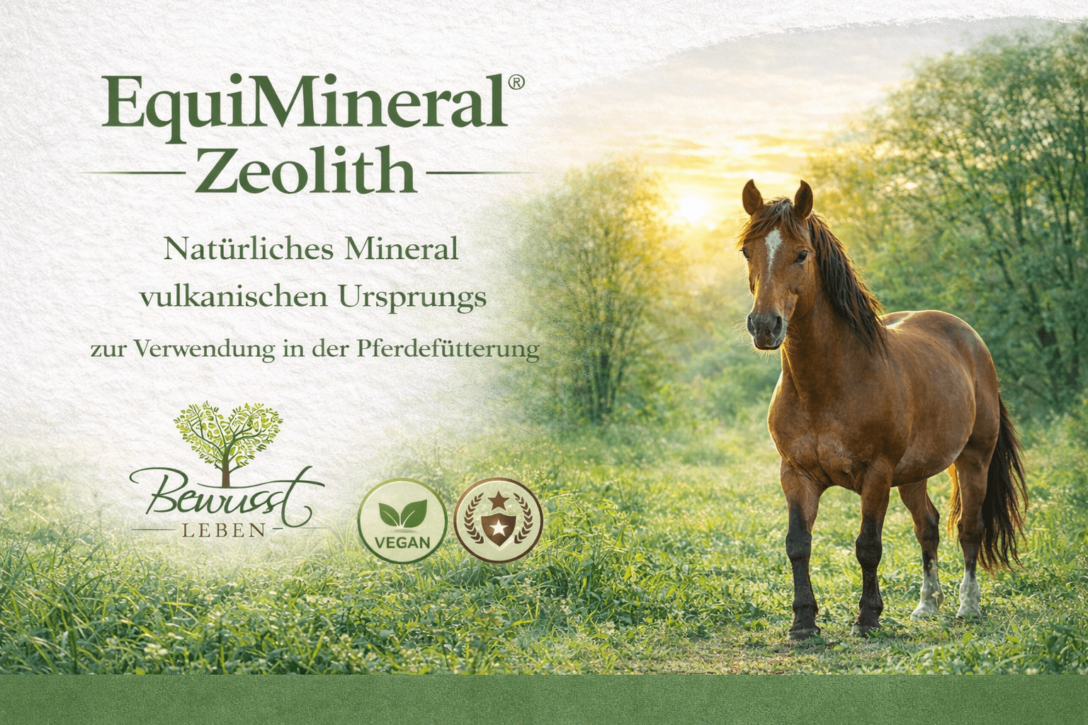 Zeosan Horse - Zeolith für Dein Pferd, 4,50 kg