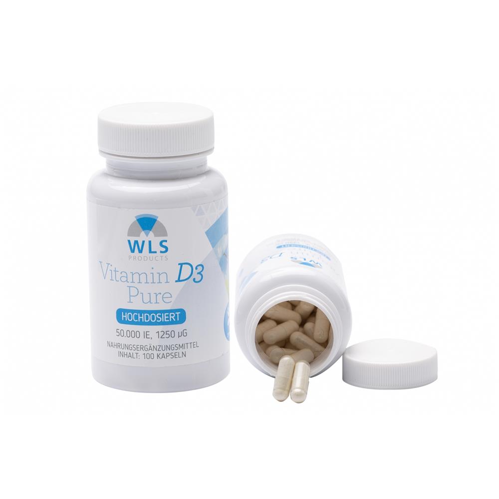 Vitamin D3 50000 IE, 100 Kapseln