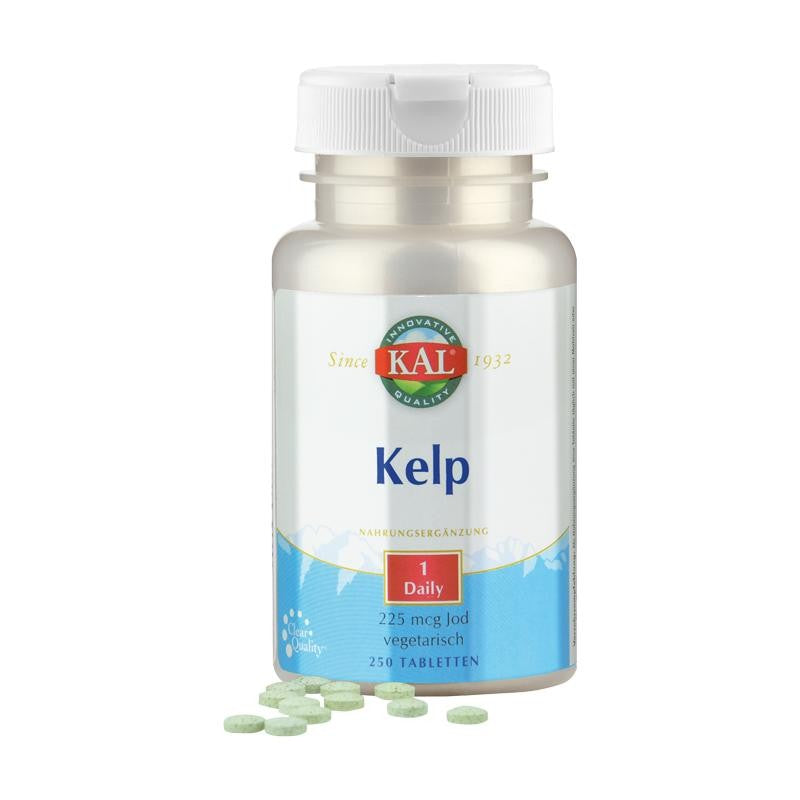 Kelp 225 mcg Jod, 250 Lutschtabletten