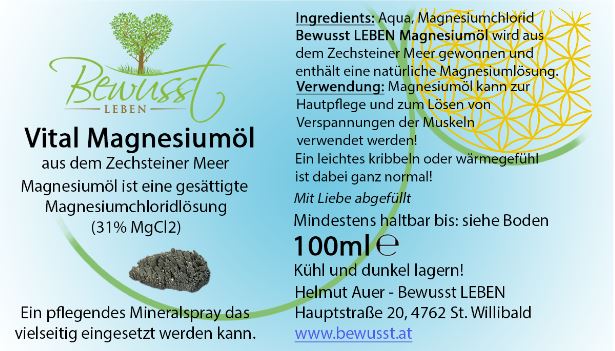 Vital Zechstein Magnesiumöl