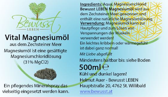 Vital Zechstein Magnesiumöl