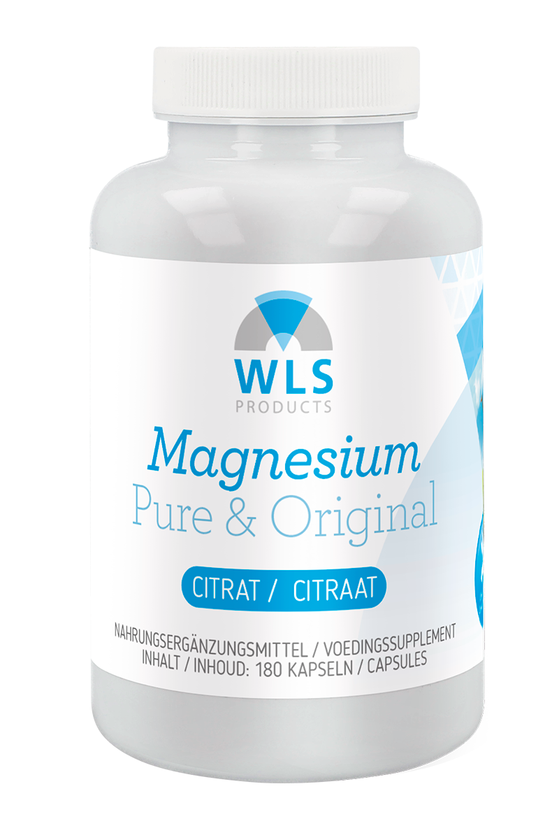 Magnesium Citrat 560 mg, 180 Kapseln
