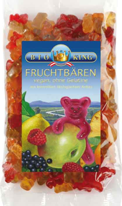 Fruchtbären vegan Bio