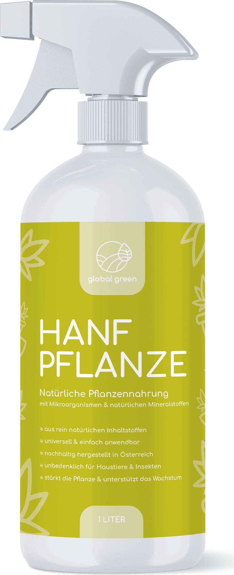 Hanf Pflanze Dünger Bio, 1L