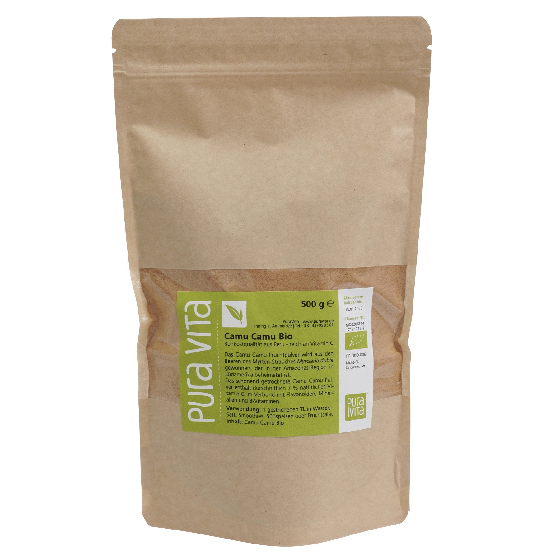 Camu Camu Bio, roh 500g