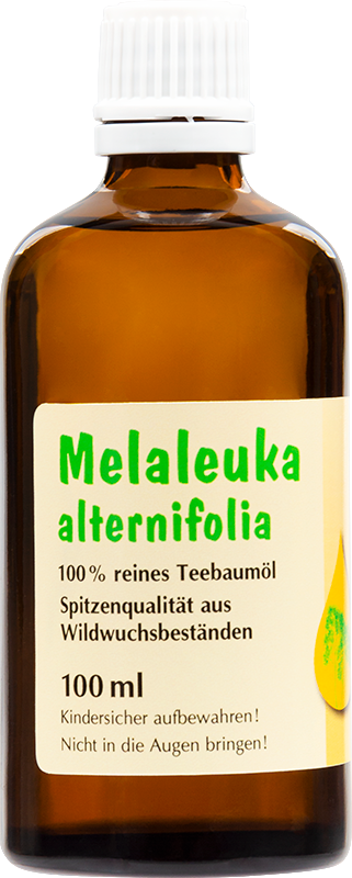 Melaleuka alternifolia (Teebaumöl) ätherisches Öl, 100 ml