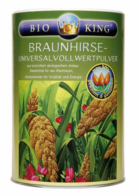 Braunhirse 100% gekeimt Bio, 500 g